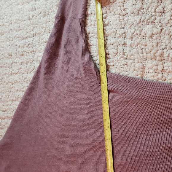 Ash & antler mauve mockneck  drop shoulder batwing sleeves - Picture 8 of 8